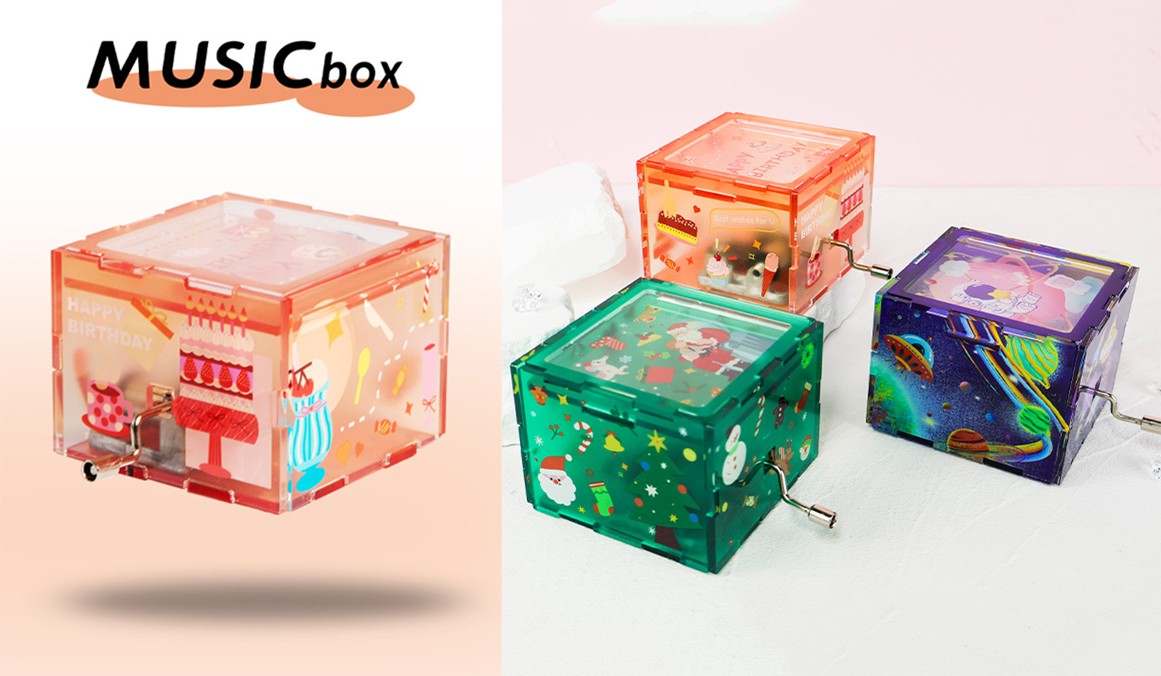 聖誕節手搖音樂盒